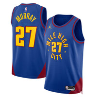 Denver Nuggets Jordan Statement Edition Swingman Jersey - Blue - Jamal Murray