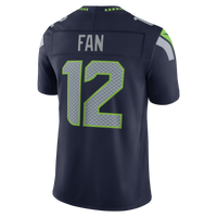 Seattle Seahawks 12s Nike College Navy Team Vapor F.U.S.E. Stitched Limited Jersey