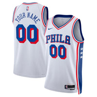 Philadelphia 76ers Nike Association Swingman Jersey - Custom