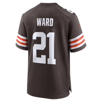 Cleveland Browns Denzel Ward Nike Brown Player Game Jersey