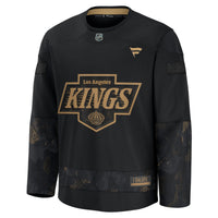 Los Angeles Kings Fanatics Black 2024 Military Appreciation Practice Jersey