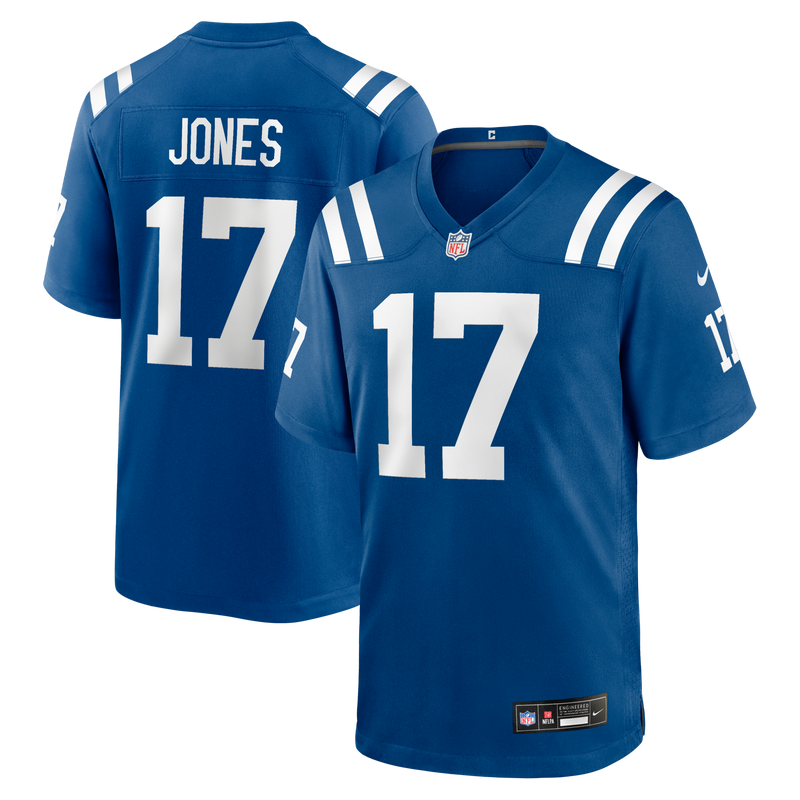 Indianapolis Colts Daniel Jones Nike Royal Team Game Jersey