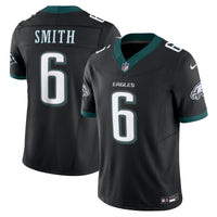 Philadelphia Eagles DeVonta Smith Nike Black Alternate Vapor F.U.S.E. Limited Jersey