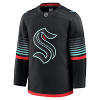 Seattle Kraken Fanatics Black Alternate Premium Jersey