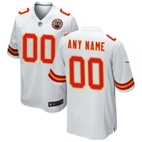 Kansas City Chiefs Nike White Custom Game Jersey