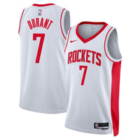 Houston Rockets Nike Association Edition Swingman Jersey - White - Kevin Durant