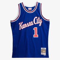 Kansas City Kings Mitchell & Ness Nate Archibald 1975 Swingman Authentic Jersey - Royal Blue