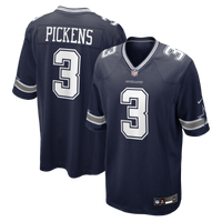 Dallas Cowboys George Pickens Nike Navy Game Jersey