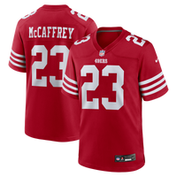 San Francisco 49ers Christian McCaffrey Nike Scarlet Game Player Jersey