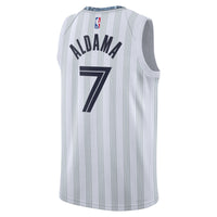 Memphis Grizzlies Nike 2025/26 City Edition Swingman Jersey - Gray - Santi Aldama