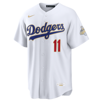 Los Angeles Dodgers Roki Sasaki Nike White 2026 Gold Collection Kanji Stadium Jersey