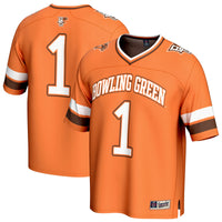 GameDay Greats #1 Orange Bowling Green St. Falcons Lightweight Collegiate Football Fashion Jersey