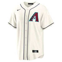 Arizona Diamondbacks Corbin Carroll Nike Cream Home Replica Jersey