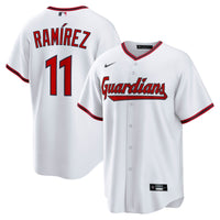 Cleveland Guardians José Ramírez Nike White Home Replica Jersey