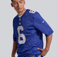 New York Giants Jaxson Dart Nike Royal Team Game Jersey