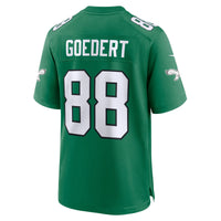 Philadelphia Eagles Dallas Goedert Nike Kelly Green Alternate Game Player Jersey