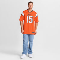 Denver Broncos Nik Bonitto Nike Orange Team Game Jersey