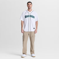 Seattle Mariners Colt Emerson Nike White Home Replica Jersey