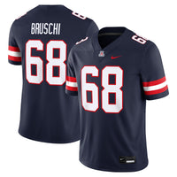 Nike Tedy Bruschi Navy Arizona Wildcats Home Game Jersey