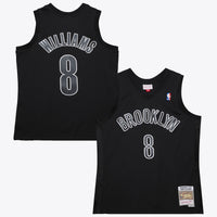 Brooklyn Nets Mitchell & Ness Deron Williams 2012 Day Authentic Jersey - Black
