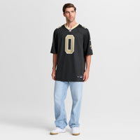 New Orleans Saints Jordyn Tyson Nike Black 2026 NFL Draft First Round Pick No. 8 Team Game Jersey
