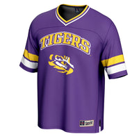 GameDay Greats Purple LSU Tigers Spirit Football Jersey