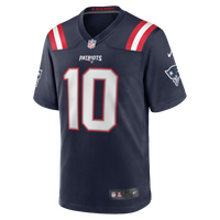 New England Patriots Drake Maye Nike Navy Player Game Jersey