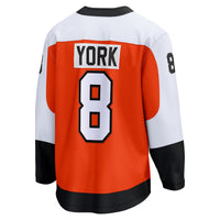 Philadelphia Flyers Cam York Fanatics Orange Home Breakaway Jersey