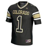 GameDay Greats #1 Black Colorado Buffaloes Endzone Football Jersey
