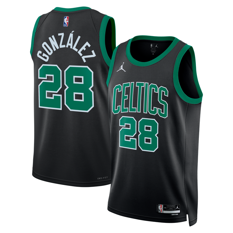 Boston Celtics Jordan Brand Statement Edition Swingman Jersey - Black - Hugo González