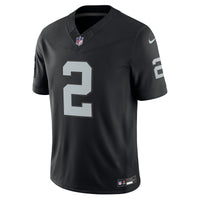 Las Vegas Raiders Ashton Jeanty Nike Black Team Vapor F.U.S.E. Stitched Limited Jersey