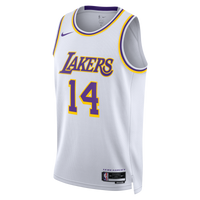 Los Angeles Lakers Nike Association Edition Edition Swingman Jersey - White - Walker Kessler