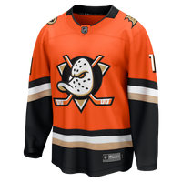 Anaheim Ducks Lukas Dostal Fanatics Orange Home Breakaway Jersey