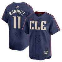 Cleveland Guardians José Ramírez Nike Navy City Connect Limited Player Jersey