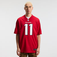 Atlanta Falcons Jalon Walker Nike Red Game Jersey