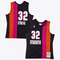 Miami Heat Mitchell & Ness Shaquille O'Neal 2005 Swingman Authentic Jersey - Black