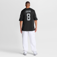Las Vegas Raiders Kirk Cousins Nike Black Team Game Jersey