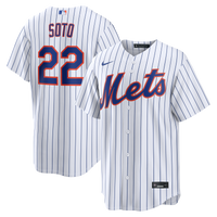 New York Mets Juan Soto Nike White Home Replica Jersey