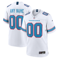 Tennessee Titans Nike White Game Custom Jersey