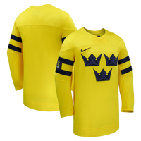 Sweden Hockey Nike Yellow 2026 Away Replica Jersey