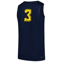 Jordan Brand #3 Navy Marquette Golden Eagles Replica Basketball Jersey