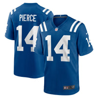 Indianapolis Colts Alec Pierce Nike Royal Player Game Jersey