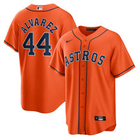 Houston Astros Yordan Álvarez Nike Orange Alternate Replica Player Jersey
