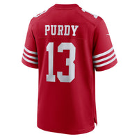 San Francisco 49ers Brock Purdy Nike Scarlet Game Player Jersey