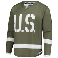 Olive Army Black Knights Replica Hockey Jersey