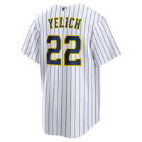 Milwaukee Brewers Christian Yelich Nike White Alternate Replica Jersey