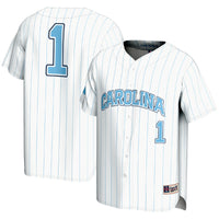 GameDay Greats #1 White North Carolina Tar Heels Lightweight Baseball Fashion Jersey