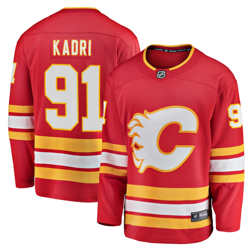 Calgary Flames Nazem Kadri Fanatics Red Home Breakaway Player Jersey