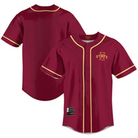 GameDay Greats Cardinal Iowa State Cyclones Lightweight Baseball Jersey