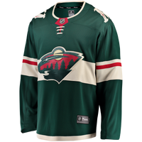 Minnesota Wild Fanatics Green Home Breakaway Jersey